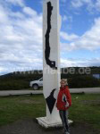 Punta Arenas - die geographische Mitte Chiles