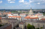 Dresden mit Frauenkirche und Residenzschloss