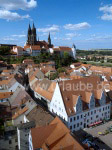 Blick über Meißen mit Albrechtsburg und Dom