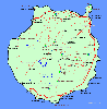 Karte von Gran Canaria