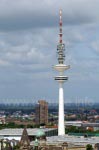 Hamburg mit dem Heinrich-Hertz-Turm