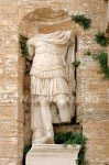Römische Statue am Haupttor von Eivissa-Stadt