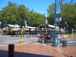 Das Octagon, ein achteckig angelegter Platz, bildet das Zentrum von Dunedin.