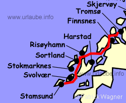 Karte Lofoten