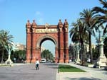 Der Arc de Triomf von Barcelona