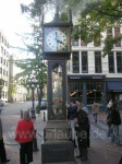 Eines der Wahrzeichen Vancouvers: Die erste dampfbetriebene Uhr der Welt