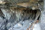 Blick in die erste zugängliche Höhle der Caleta Negra