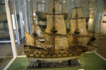 Schiffsmodell im Orlogsmuseum