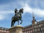 Die Reiterstatue von Felipe III