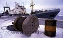 Russischer Trawler im Hafen von Kirkenes