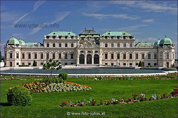 Im Oberen Belvedere befindet sich heute ein Museum, in dem man die Werke der bedeutendsten österreichischen Maler bestaunen kann.